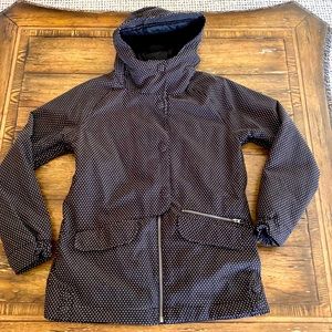 Powder Room Black Poka Dot Ski Jacket
